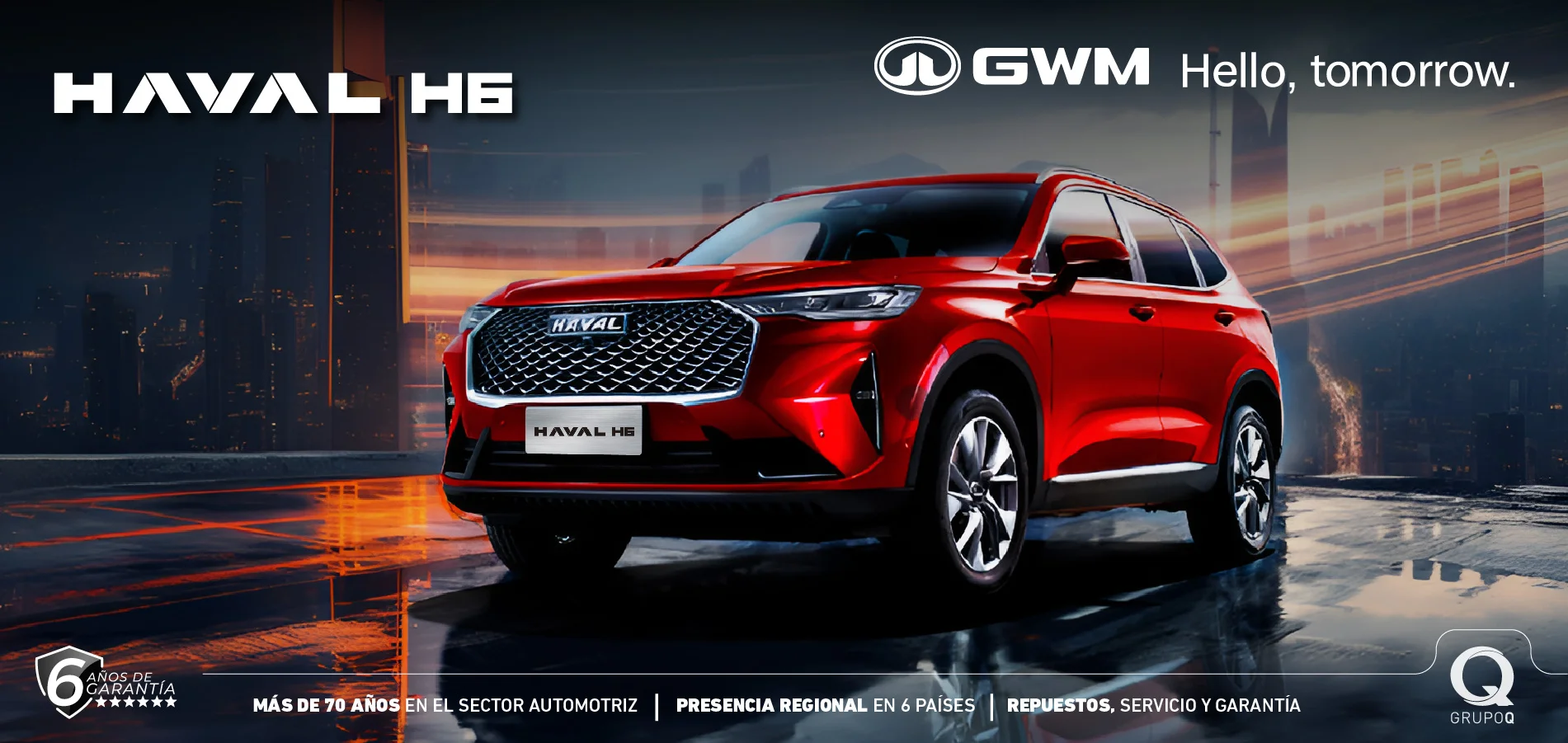 Haval H6 GWM - Grupo Q
