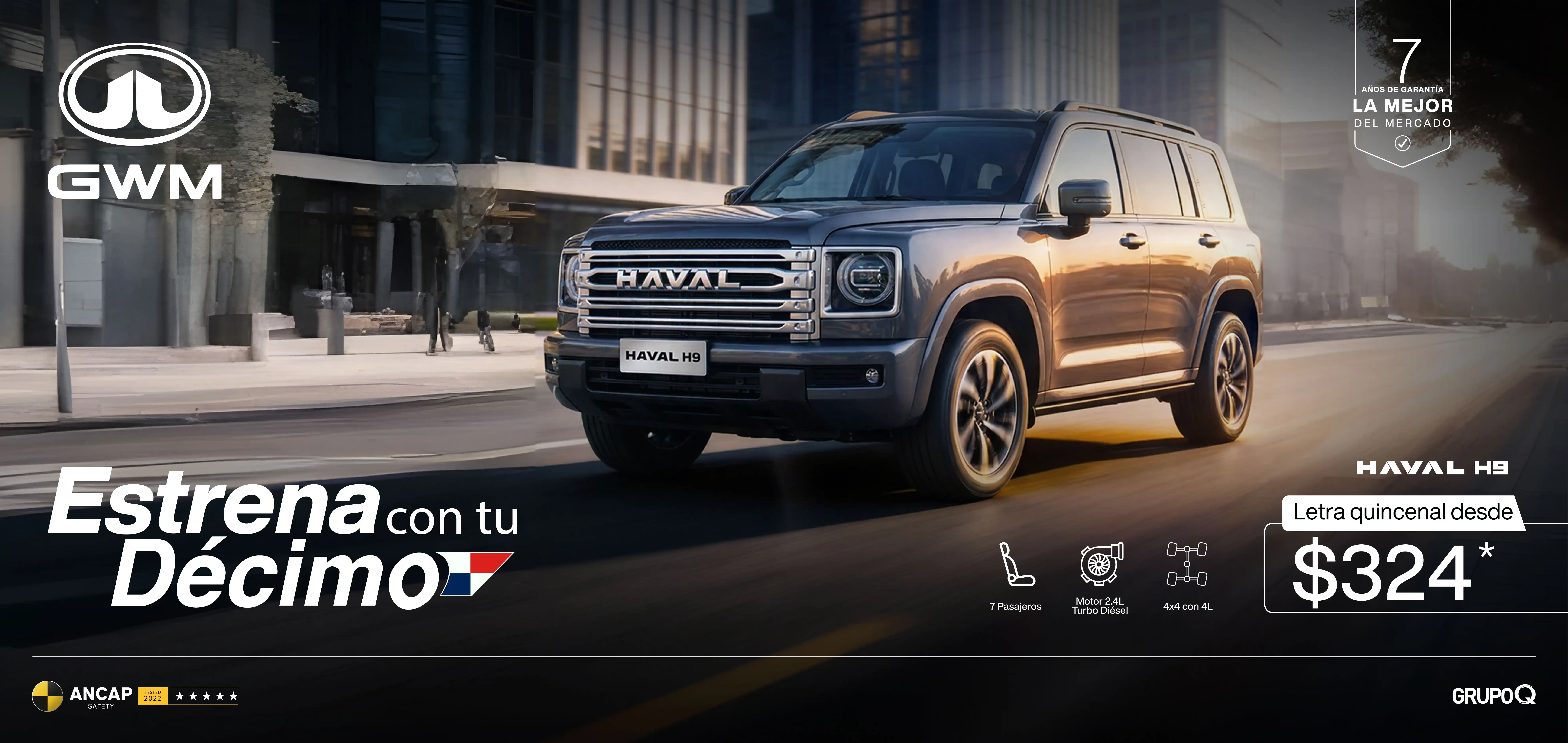 GWM - Haval H9 - Grupo Q